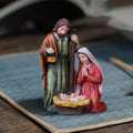 Holy Family resin nativity figurine set for mantel or table display