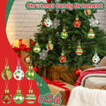 Shatterproof Christmas Baubles 24pcs Multi-Finish