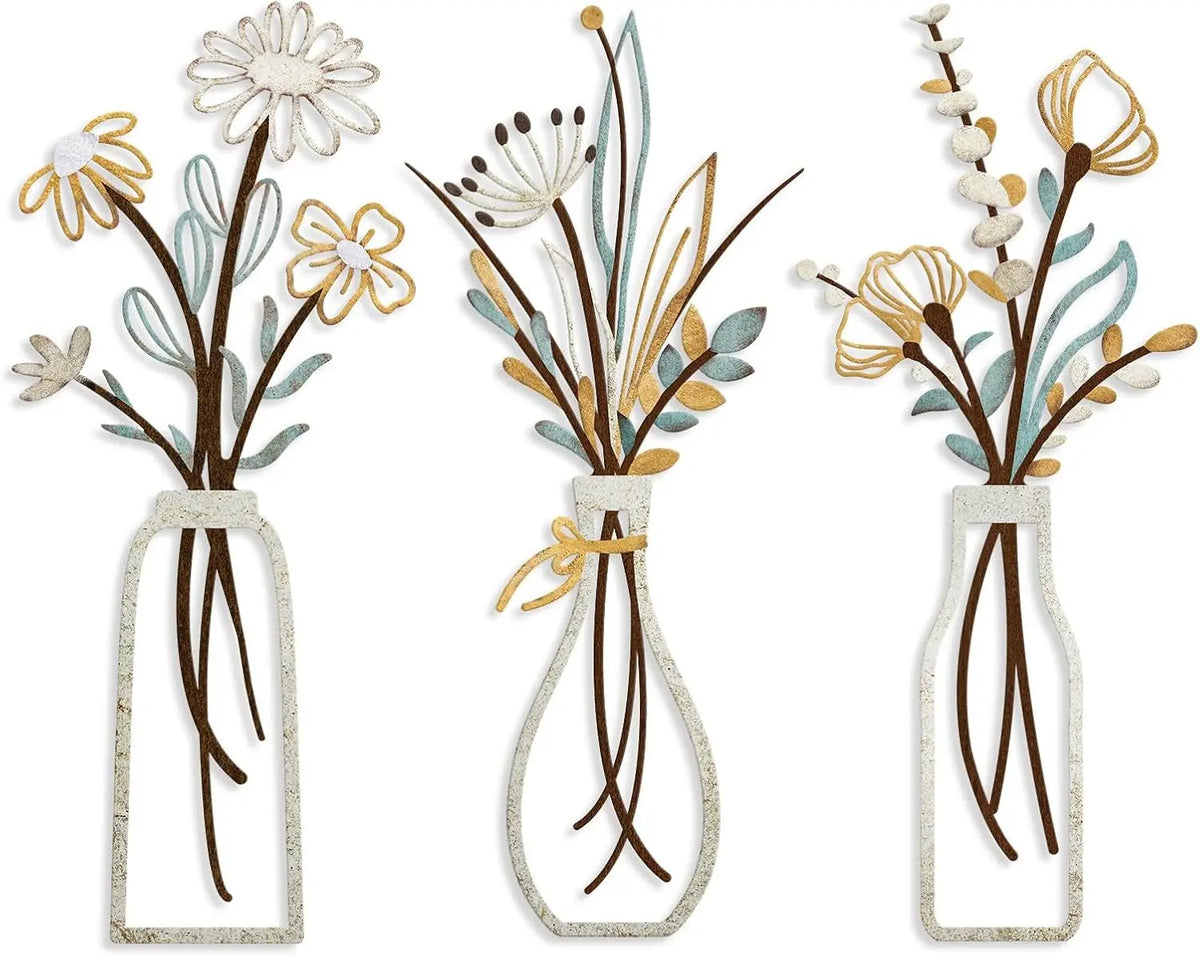 Metal Flower Décor