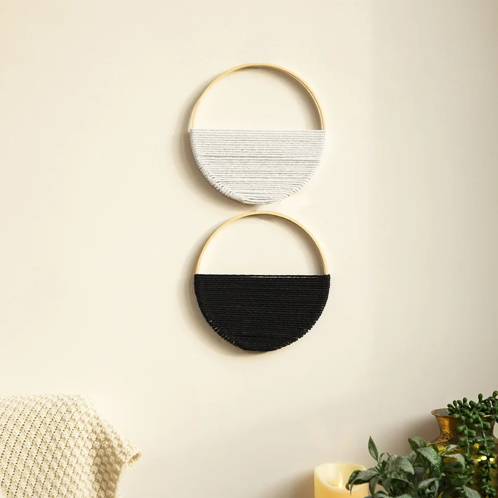 Macrame Wall Hangings — Set of 2