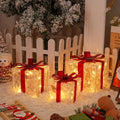 3PCS LED Lighted Gift Boxes