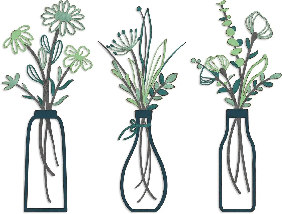 Metal Flower Décor