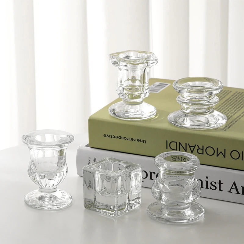 Nordic Glass Candle Holder