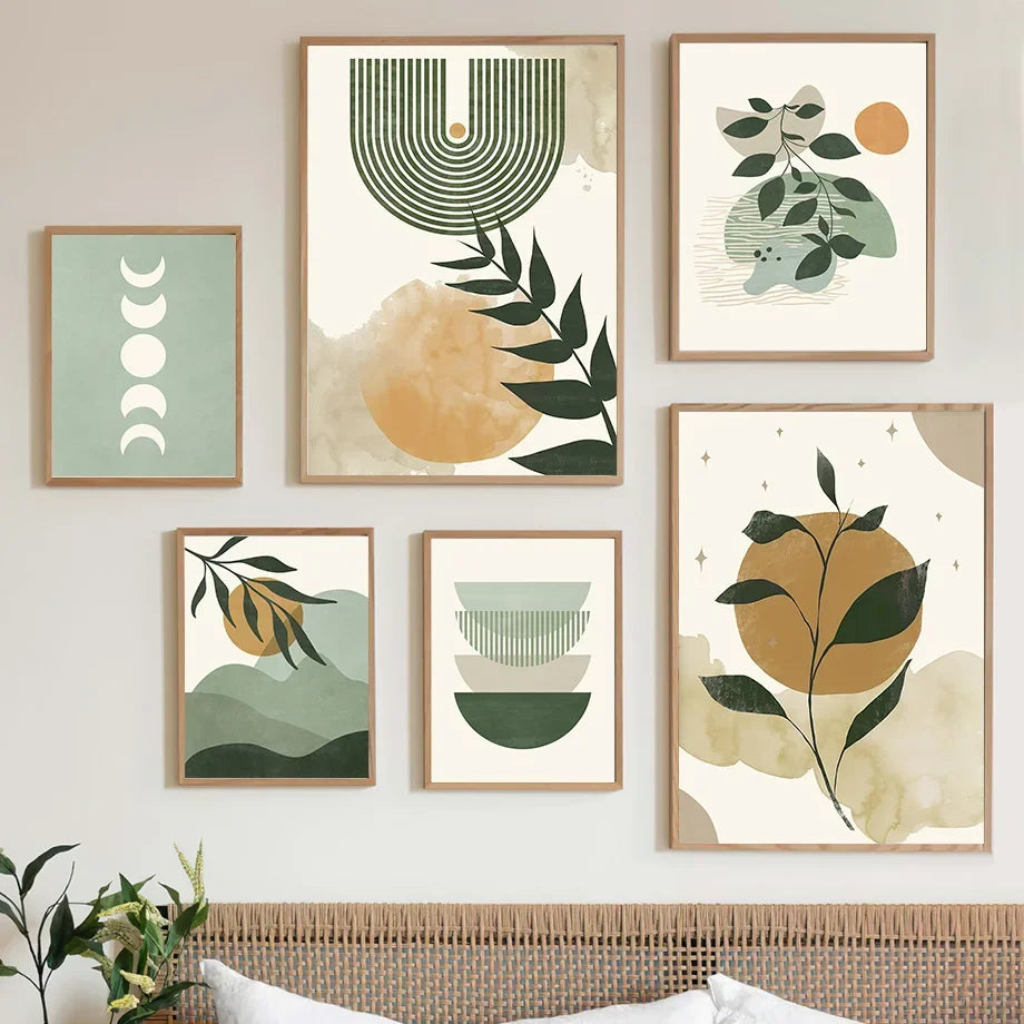 Boho Canvas Wall Art