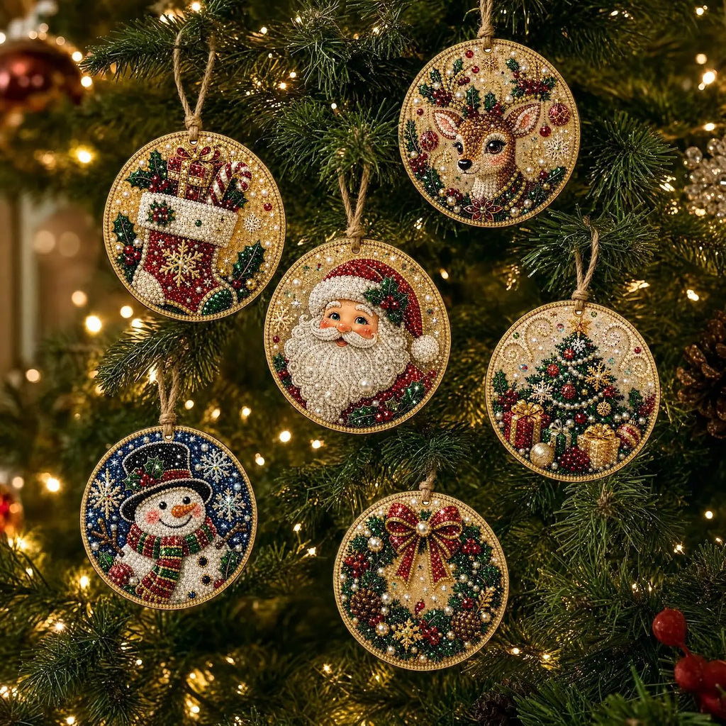 Wooden Ornament DIY pack