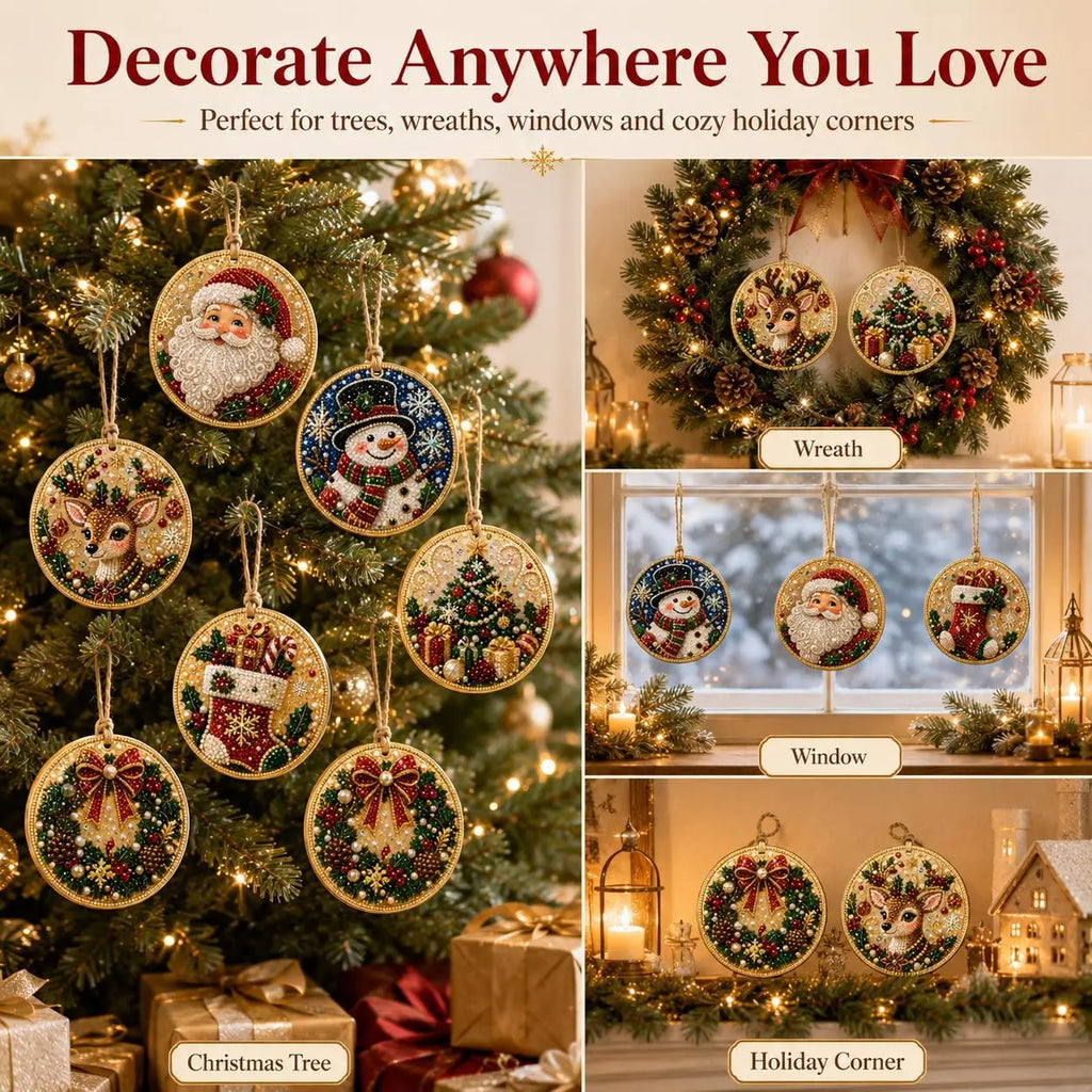 Wooden Ornament DIY pack