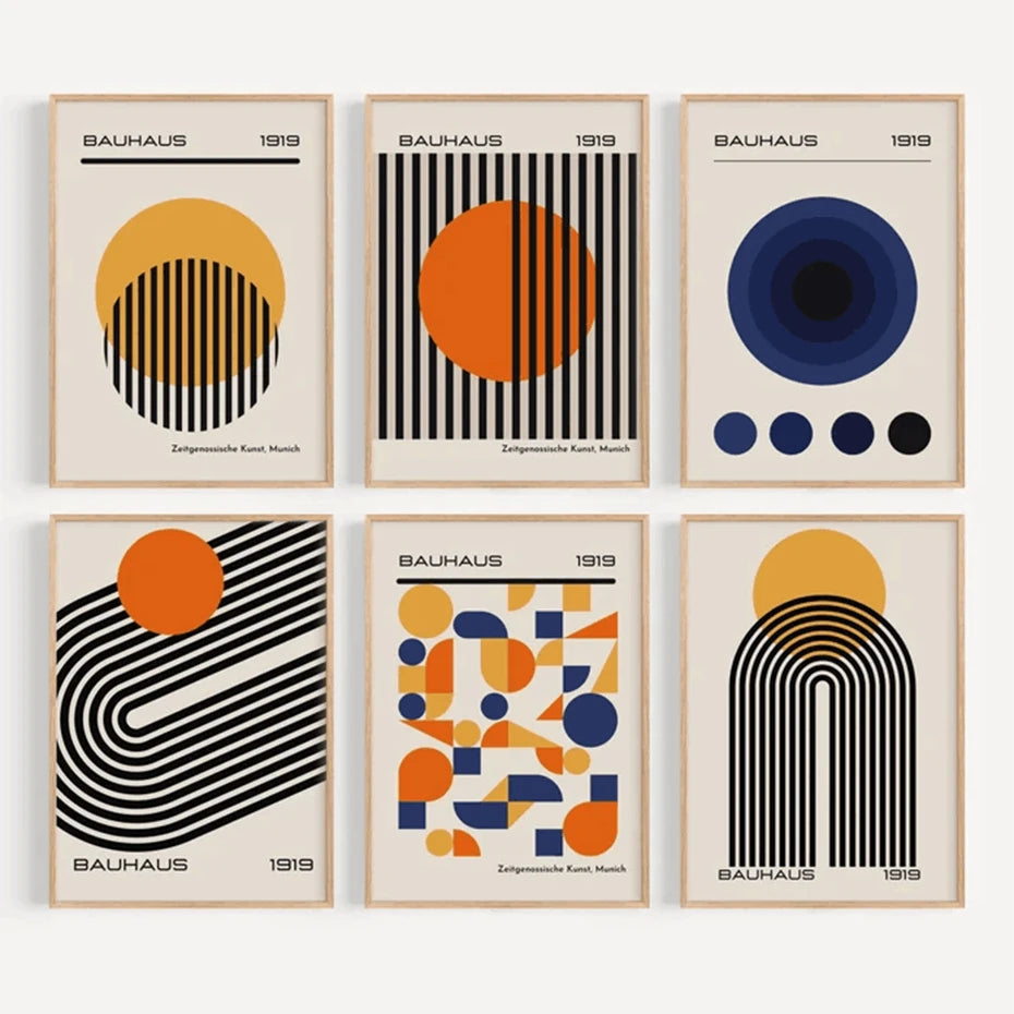 Bauhaus Poster Set