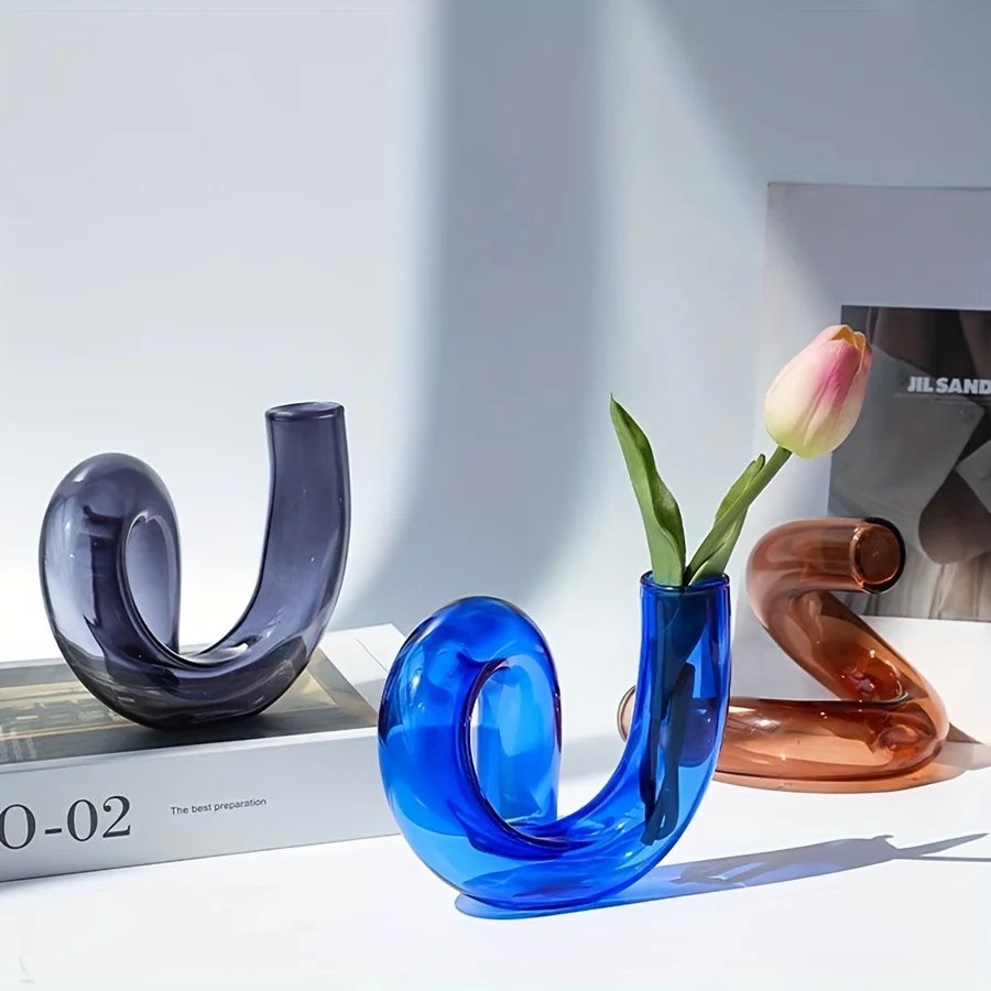 Irregular Glass Vase