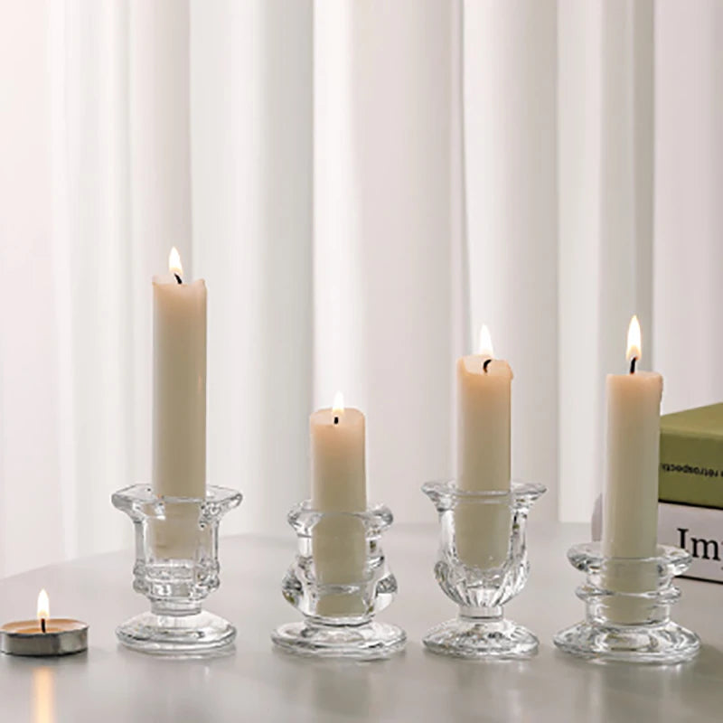 Nordic Glass Candle Holder