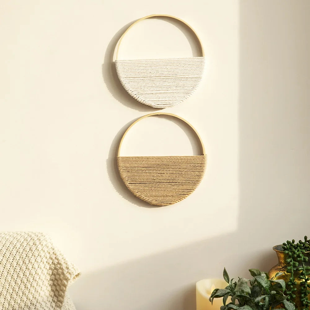 Macrame Wall Hangings — Set of 2
