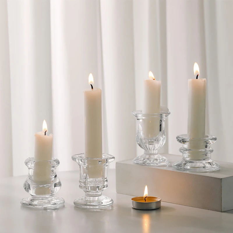 Nordic Glass Candle Holder