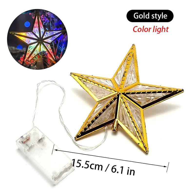 LED Star Tree Topper