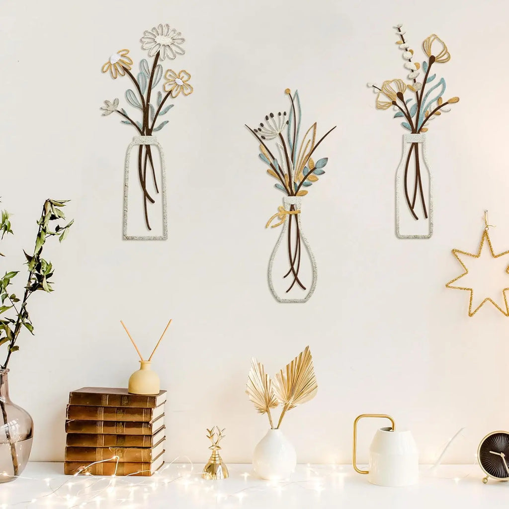 Metal Flower Décor