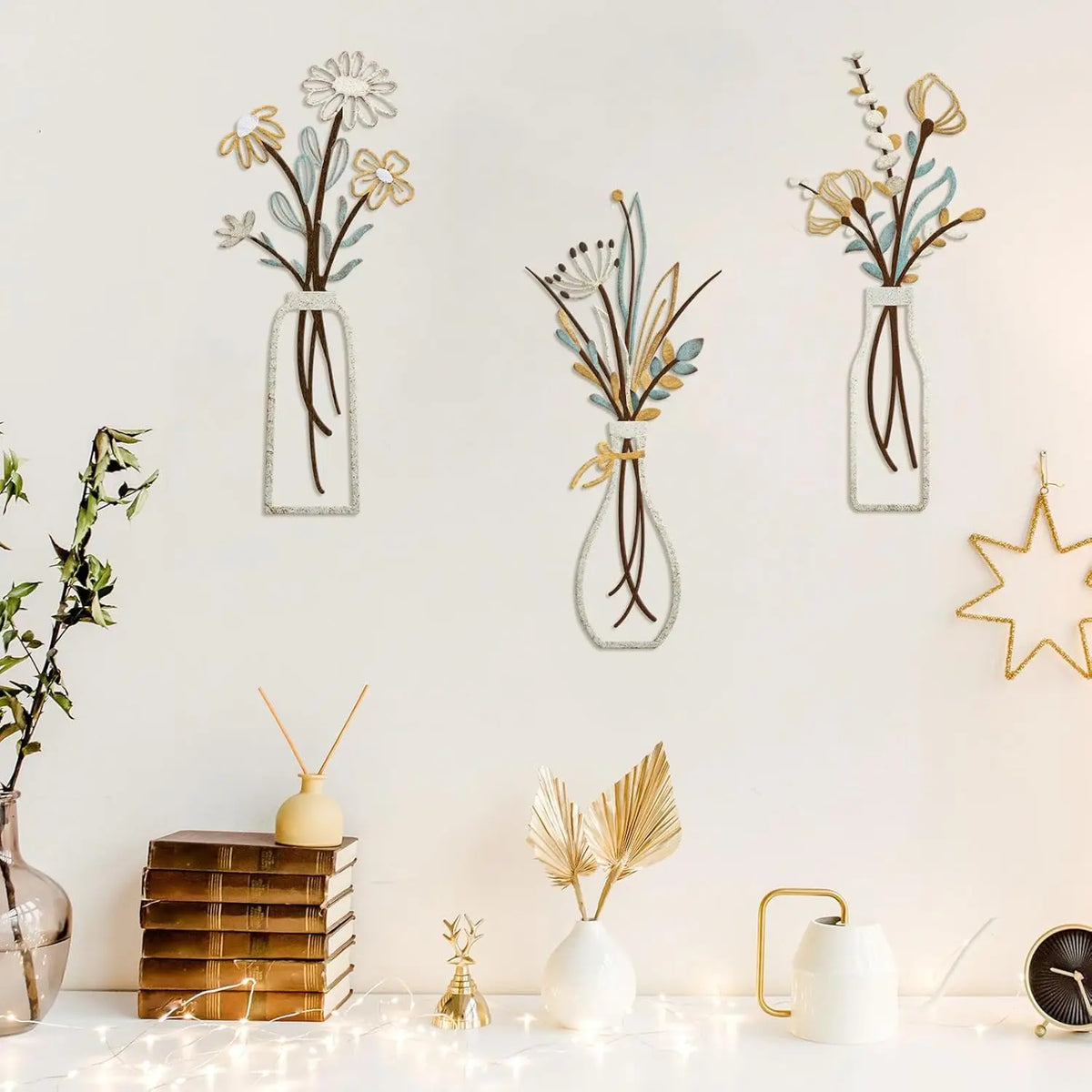 Metal Flower Décor