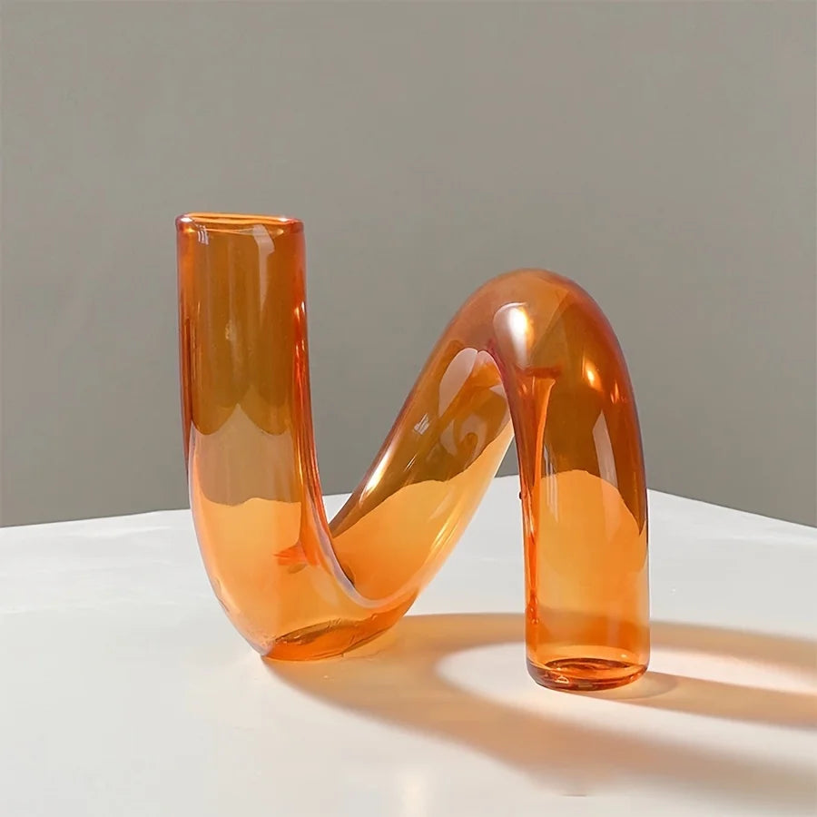 Irregular Glass Vase
