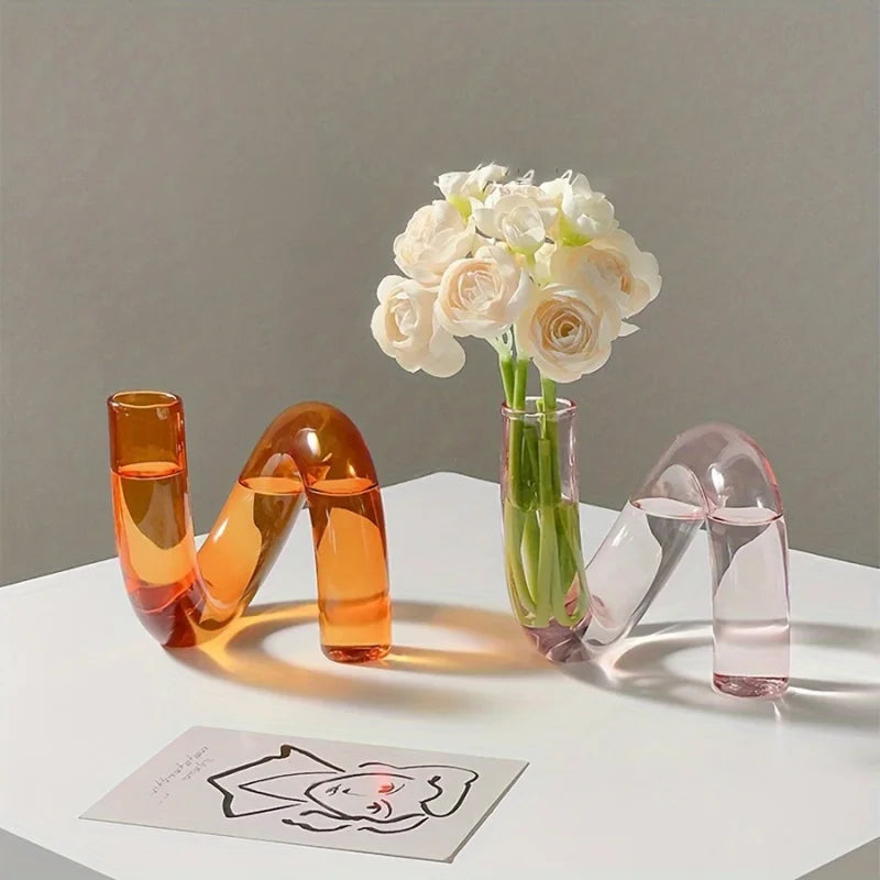 Irregular Glass Vase