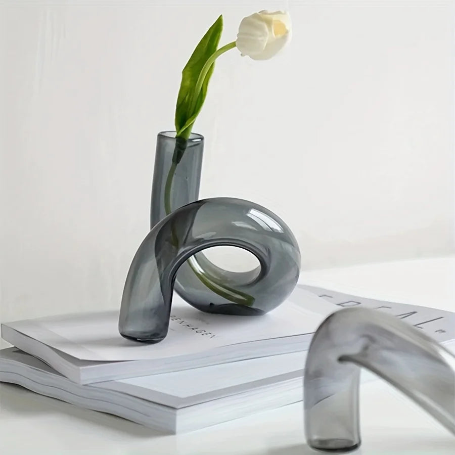 Irregular Glass Vase