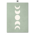 Boho Canvas Wall Art Design H