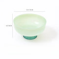 Color Blocking Glass Bowl