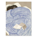 Blue Face Canvas Wall Art Design 11