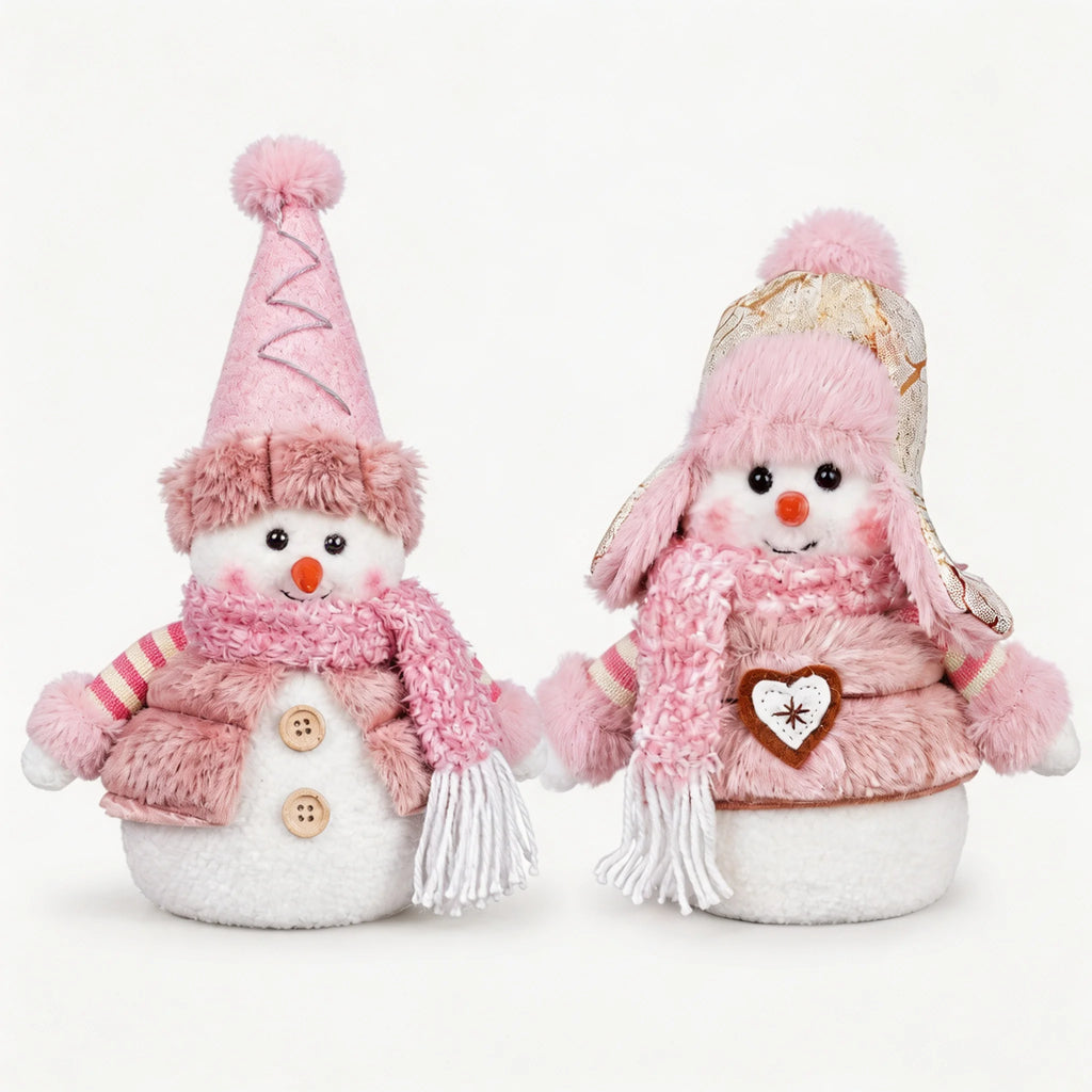 Christmas Snowman Table Decor detail 2